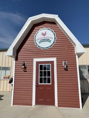 Breakfast Barn entrance