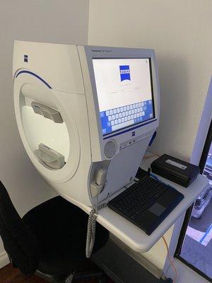 New visual field machine to test for glaucoma and other conditions