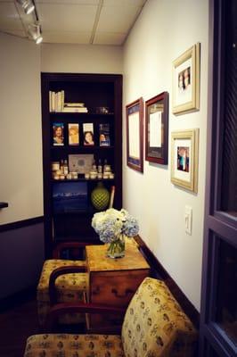 Our waiting room at Lakeview Plastic Surgery