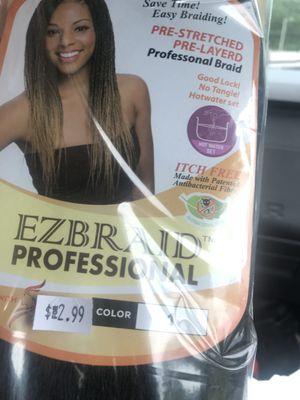 Braiding hair.. $2.99