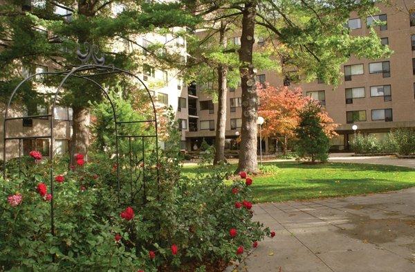 Linden Knoll, independent senior living apartments located at 81 Linden Avenue in Brighton. Call (585) 789-3701 for info/tour.