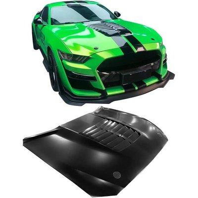 2015-2017 Ford Mustang - HOOD, GT500 STYLE WITH SCOOP