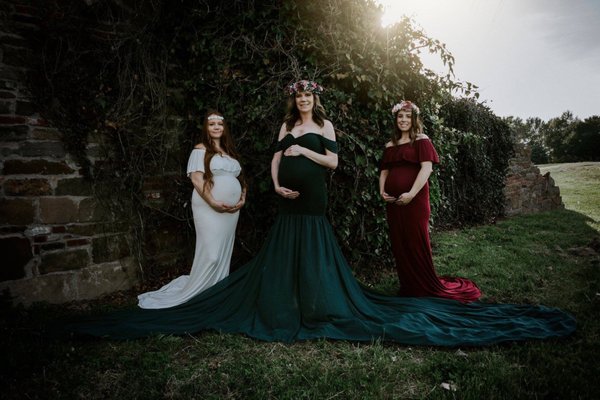 A few of our maternity dress options for our Maternity Photography.