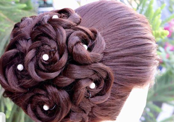 Wedding updos