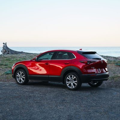 2021 MADZA CX-30 rear side shot