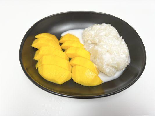 Mango with sweet sticky rice