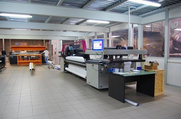 large format printing equipment