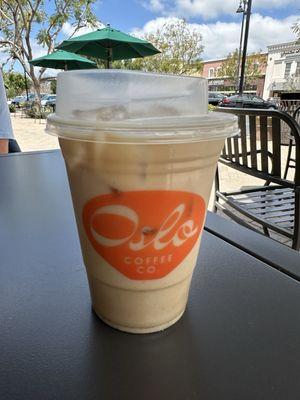 Iced soul chai with out milk is delicious