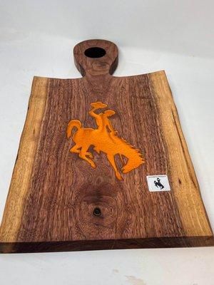 University of Wyoming Cutting Board