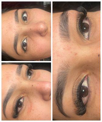 Hybrid lash extensions