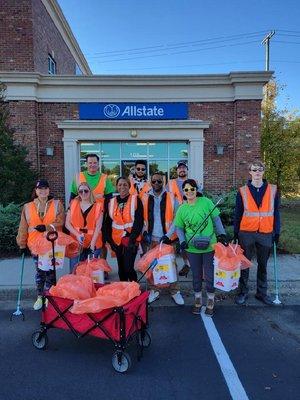 Keeping our community clean!