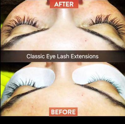 Classic Natural Eye Lash Extension