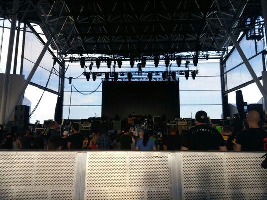 Row M, very close to stage. All seats are really close though.