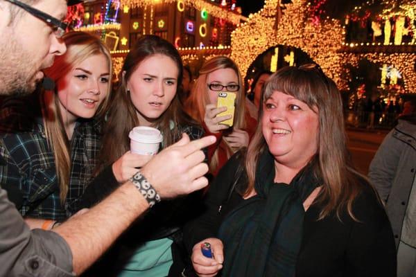 Drawing crowds at the 2015 Riverside Festival of Lights