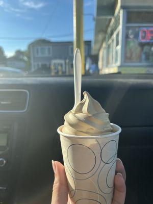 Coffee soft serve