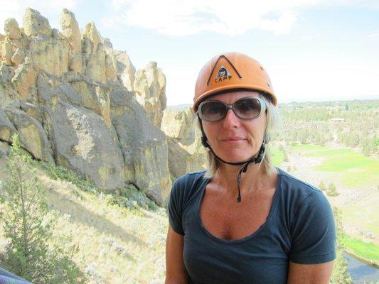 Smith rocks... climbing with a view!