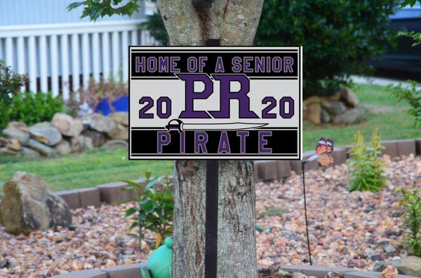 Porter Ridge Pirate - YourSchoolSigns.com