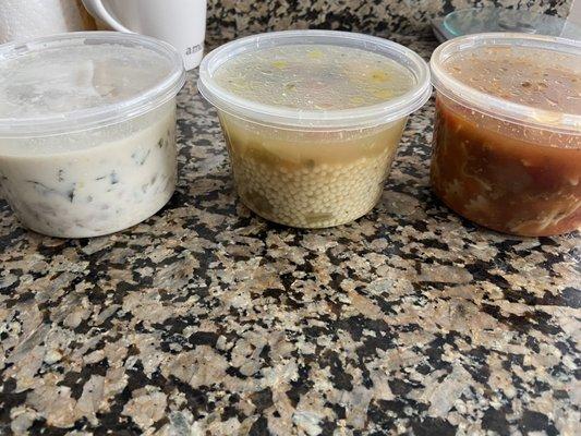 Zuppa Toscana, Italian Wedding, and lasagna soup