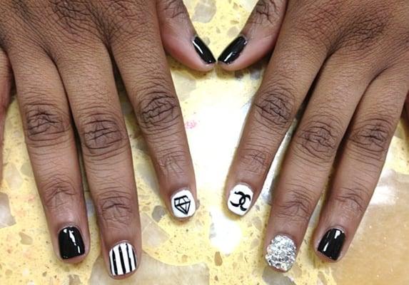 Shellac&nail design