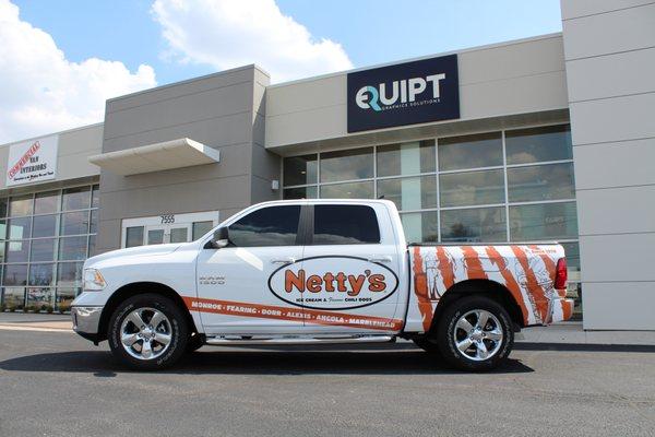 Truck Wrap - Netty's