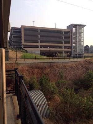 Sheridan Station - Huge parking garage