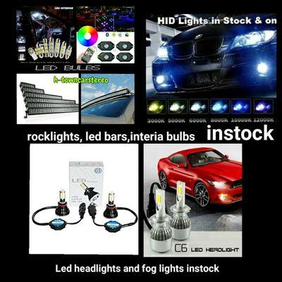 Hid ,led,rocklights led bars