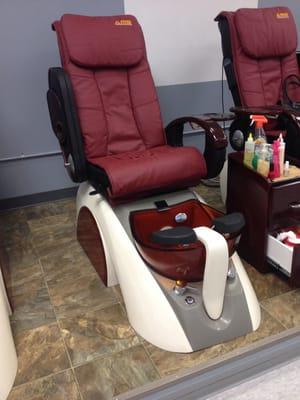 Pedicures are all done one the AMS advance massage system, with remote control massages to your liking