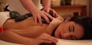 Hot stone massage