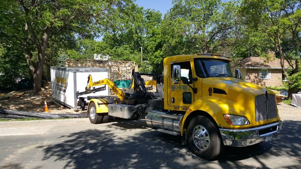 Construction site in St. Louis Park.