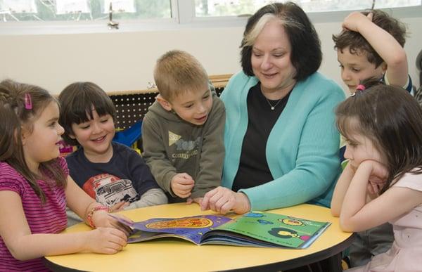 Jody Glassman, Early Childhood Director in the classroom