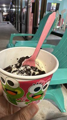 Country vanilla with Oreos