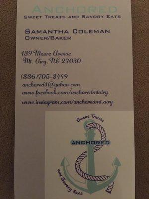 This is the owners business card.