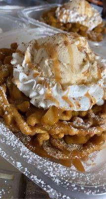 Pumpkin Spice Funnel Cake