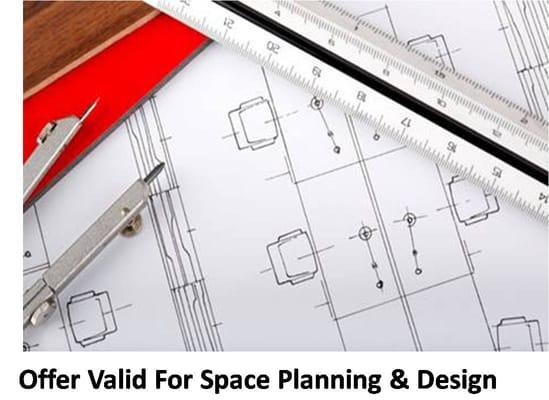 Space Planning and Design Available.