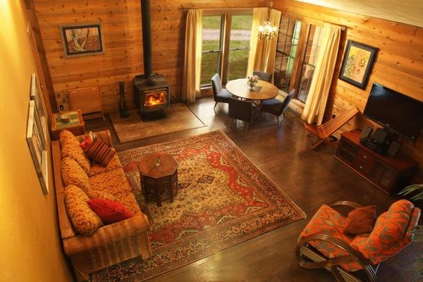 The Loft at CornerStone Cabins - southern Illinois cabin rental