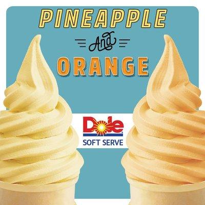 You can't go wrong with classic pineapple Dole Whip and the fresh taste of orange.