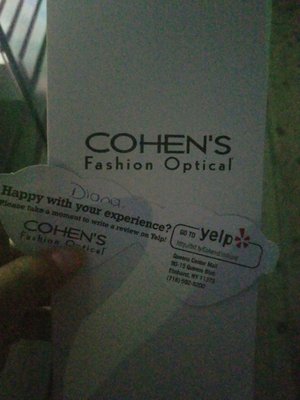 If you need help at Cohen's,  ask for Diana.  She's lovely.