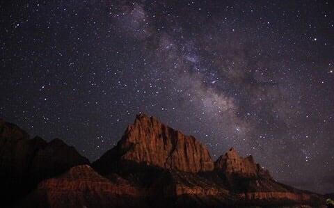 Night Tour - Milky Way over "The Watchman" (Thanks, Seth!)