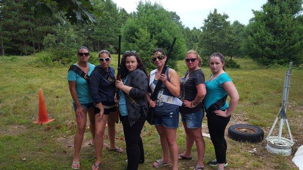 Ladies with guns!