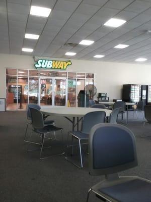 Subway inside WCCCD