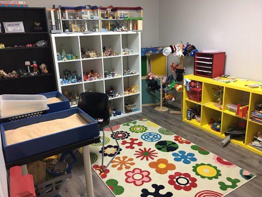 Play therapy room