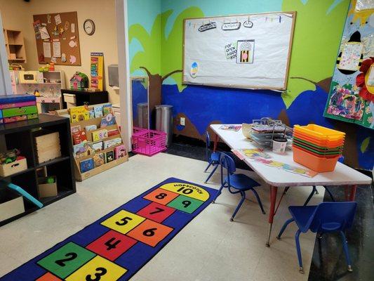 Classroom number 2 for 4-5 year old learners.