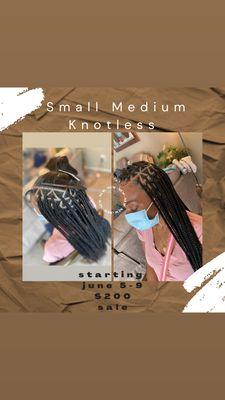 knotless sale