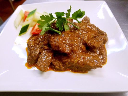 Beef rendang