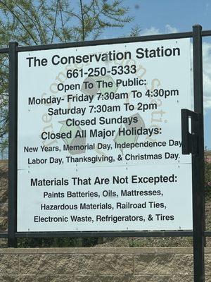 The Conservation Station