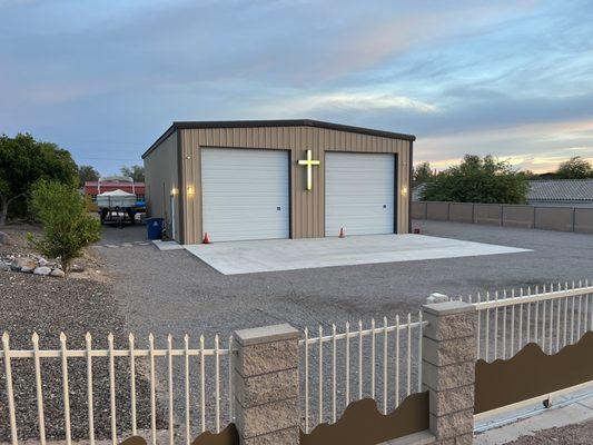 Front of church on Roberts Way, Fort Mohave