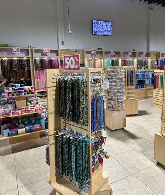 It's bead Heaven.