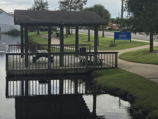 Cute little picnic area