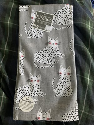 Kitchen towel I bought....super cute!