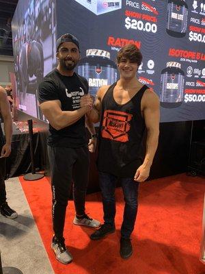 Coach Zaib with Jeff Seid